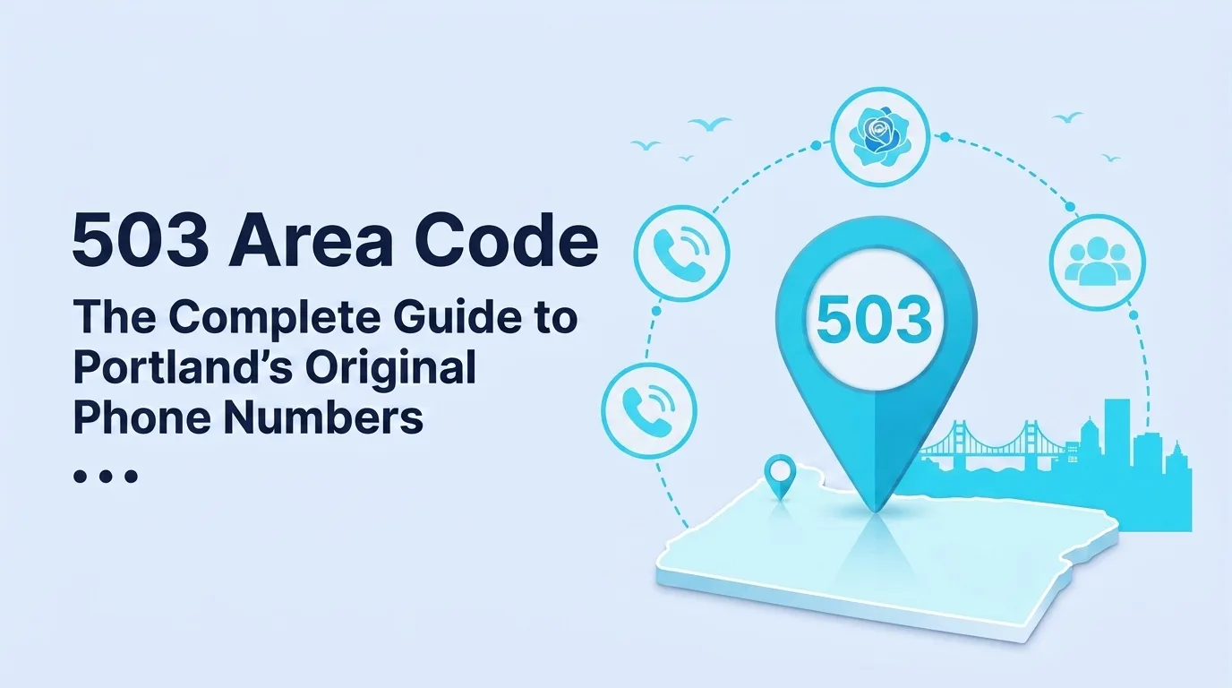 503 area code map of Portland and northwest Oregon covering 10 counties