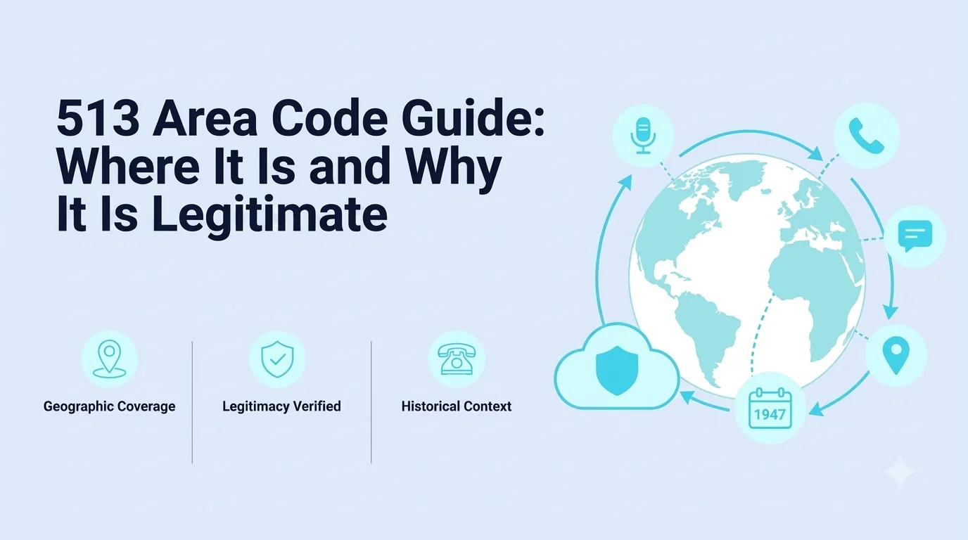 513 Area Code Guide: Where It Is and Why It Is Legitimate — a comprehensive guide to the 513 area code's location, history, and legitimacy