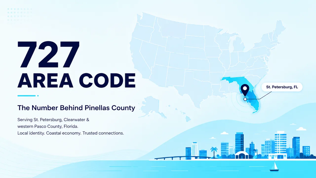 727 area code