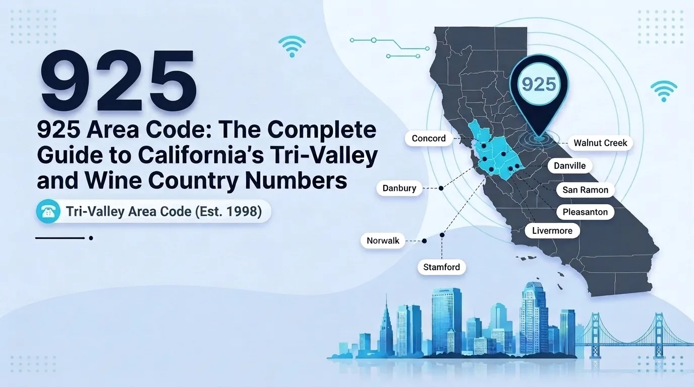 925 area code map of California's Tri-Valley and Contra Costa County showing Concord, Walnut Creek, San Ramon, and Livermore